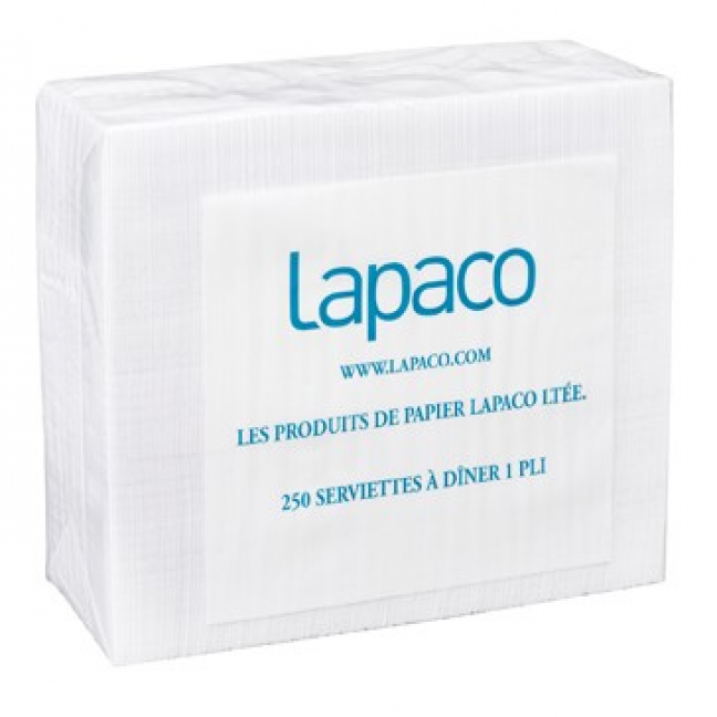 LC399 LAPACO SERVIETTE DINER 1 PLI 3,000/CS
