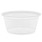 CLEAR PLASTIC COMPOSTABLE CONTAINER 3 OZ 2000/cs (CF-7057)