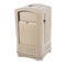 3965-00BEIG RUBBERMAID PLAZA CONTAINER BEIGE WITH ASHTRAY