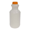 4240032 BOUTEILLES JUS 1L PLAST. AVEC BOUCHON ORANGE 80/CS