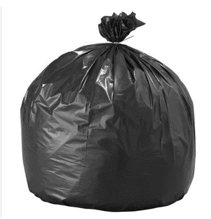 35 x 47 SACS ORDURE ROBUSTE NOIR ECOLOGO 150/BTE