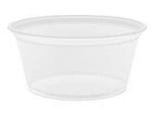 CONTENANT PLASTIQUE PORTION 2 OZ  125/PK