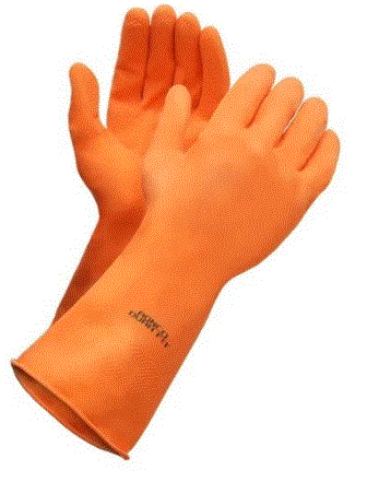 15-843-10  GANT DURA-FIT X-LARGE   ORANGE  12/PK