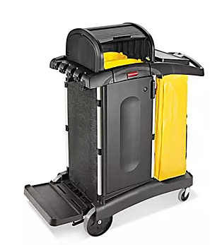 CLEANING CART WITH HOOD BBQ STYLE