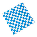 HPE-BSKLN-1212-BLU PAPIER DAMIER BLEU / BLANC 12X12 1000/CS