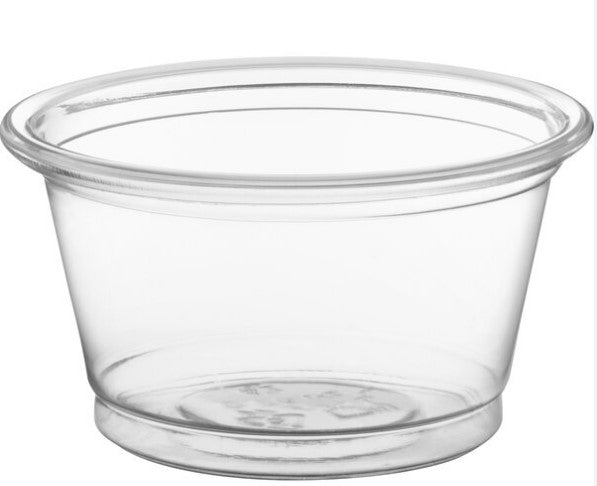 CONTENANT PORTION CLAIR  4 OZ 2,500/CS