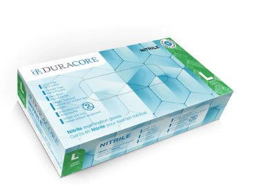 DURACOR 4MIL GANTS NIT. BLEU LARGE SANS POUDRE MEDIC 100/BTE