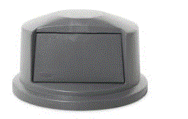 BRUTE GREY DOME TOP LID FOR 44 G (2647-88-GR)