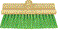 BROSSE 10''  BI-LEVEL NYLON VERT POUR CAMION (85-671)
