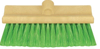 BROSSE 10''  BI-LEVEL NYLON VERT POUR CAMION (85-671)