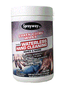 CRAZY CLEAN LINGETTES POUR LES MAINS ET SURFACES 70/BTE