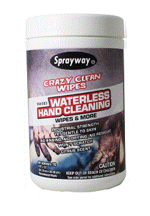 CRAZY CLEAN LINGETTES POUR LES MAINS ET SURFACES 70/BTE