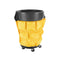 SAC JAUNE AVEC POCHETTES POUR CONT. 20.32.44 GALLONS (9605)