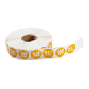 HPDS-DW-SAT ETIQUETTE ''SAMEDI'' 3/4 BILINGUE 2X2000/CS