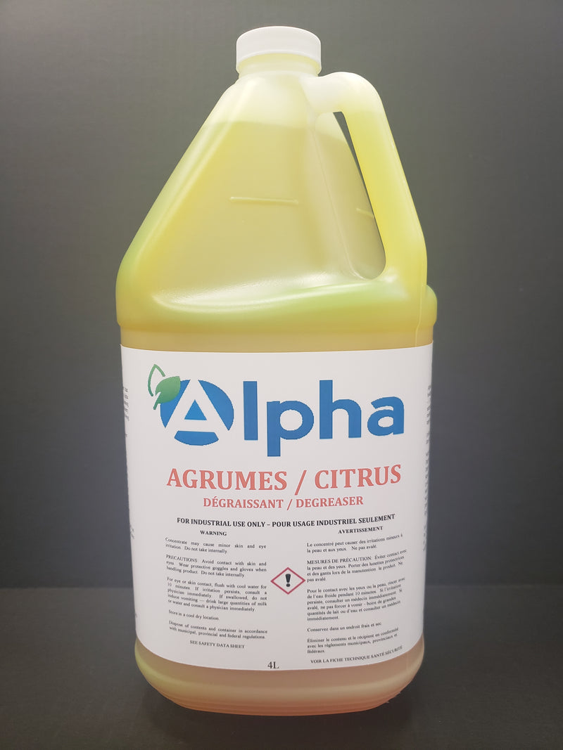 010-50 ALPHA CITRUS DÉGRAISSANT 205L