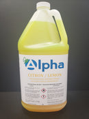 ALPHA AU CITRON NETTOYANT ET DÉSODORISANT  TOUT USAGE 4L