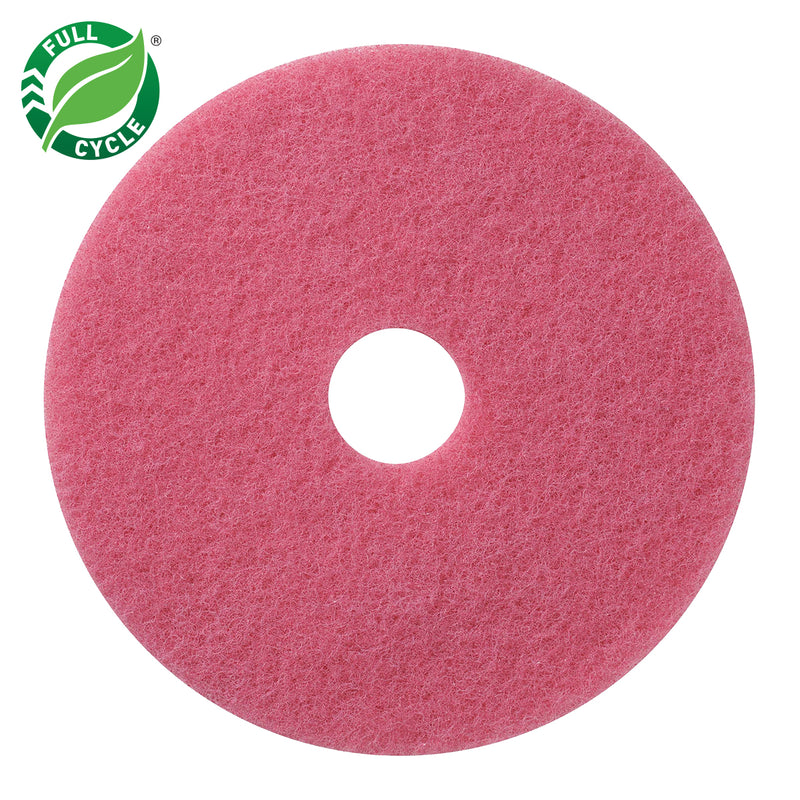TAMPON À PLANCHER 19'' FLAMINGO ROSE À RÉCURER