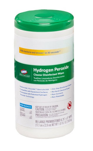 HYDROGEN PEROXIDE CLEANER WIPES 95/CT