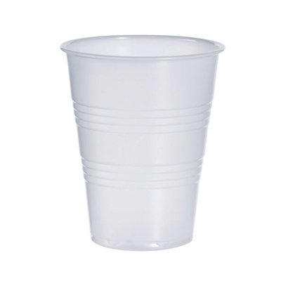 PLASTIC GLASS CLEAR 9 OZ 2500/BX