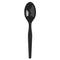 BLACK PLASTIC TEA SPOON 960 C/S