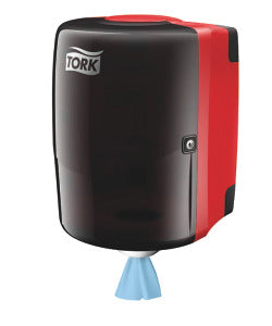 TORK PERFORMANCE CENTERFEED DISPENSER RED / SMOKE
