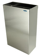 POUBELLE MURALE  ACIER INOX