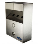 CENDRIER EXT.ROBUSTE COMPACTE A/INOX