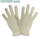 POLY COTTON GLOVES  STRING KNIT  S  12 PAIR/PK