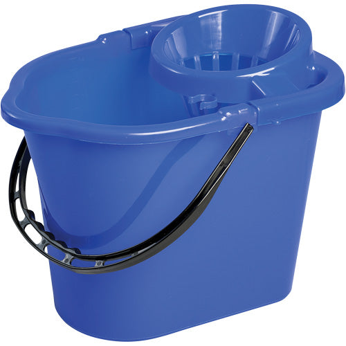 2060/PAUT10122 SEAU BLEU AVEC ESSOREUSE EN CÔNE 13 QT