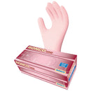 NITRILE DISPOSABLE GLOVES PINK SMALL 100/BOX