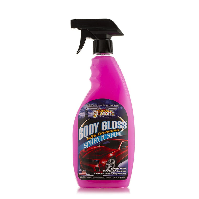 BODY GLOSS W/CARNAUBA (SPRAY-N-WIPE) 22 OZ