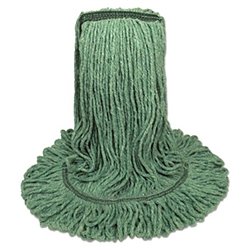 MOP HEAD LOOPED END GREEN  24OZ (3092G)