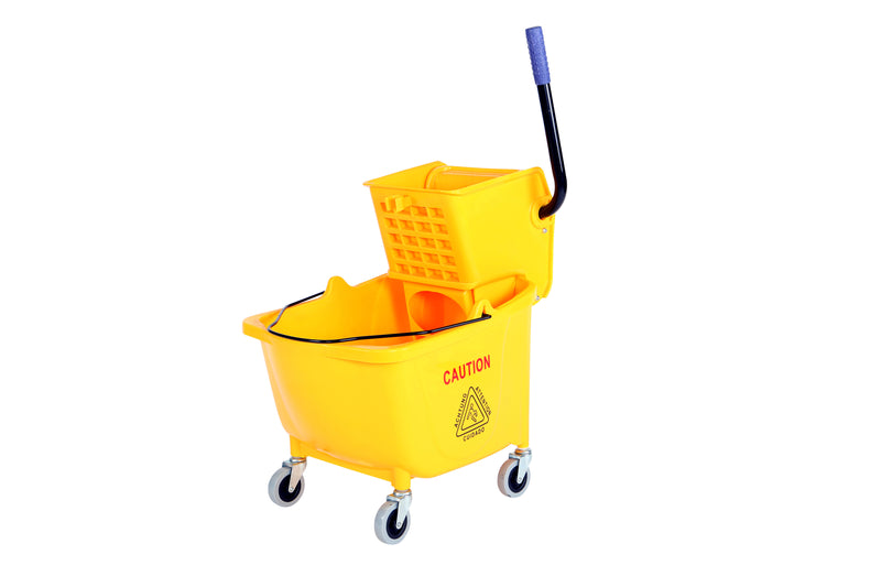 35 QT SIDEPRESS BUCKET AND WRINGER YELLOW