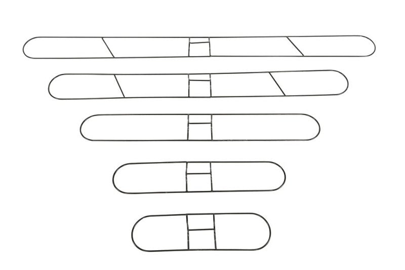 3106 CADRE A VADROUILLE 36"" X 5'' SNAP-ON