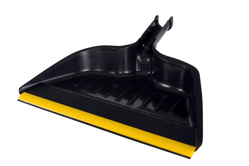 CLIP-ON DUSTPAN BLACK AND YELLOW (GCP-4312)