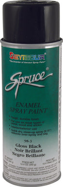 PEINTURE EMAIL NOIR - BRILLANT 12 OZ (98 3)