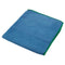 83620 CHIFFON MICROFIBRE BLEU 15.75X15.75 6-PK