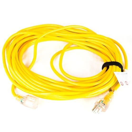 101678 CORDE ELECTRIQUE 1 6/3   50' JAUNE