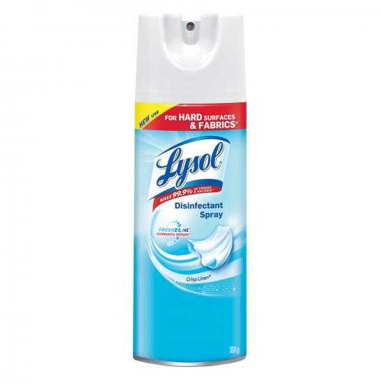 LYSOL DISINFECT AEROSOL CRISP LINEN 350G