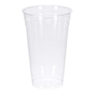 PLASTIC GLASS CUP PET TD24 24OZ 600/CS