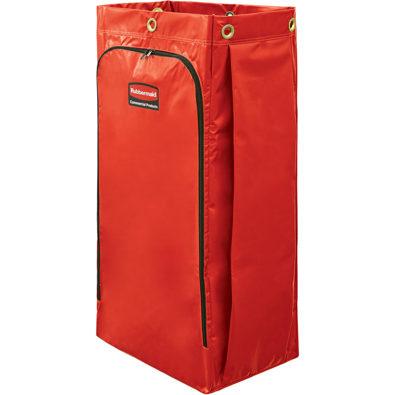 RECYCLING BAG  WITH UNIVESAL SYMBOL RED