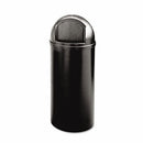 RUBBERMAID BLACK MARSHALL CONTAINER 25 GAL.