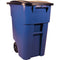 BLUE ROLLOUT 50 GAL. CONTAINER WITH LID