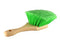 FLAGGED-TIP GREEN SHORT HANDLE POLYSTYRENE BRUSH