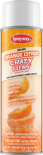 CRAZY CLEAN NETTOYANT (AROME D`ORANGE) 19 OZ