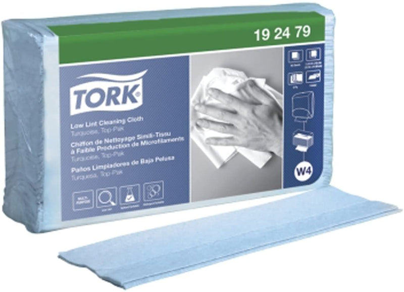 TORK TURQUOISE CLEANING CLOTH (5X100PK)