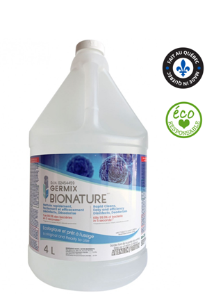 BIO-354 BIONATURE GERMIX NETTOYANT DÉSINFECTANT 4L