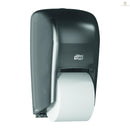 TORK TWIN BATH TISSUE DISPENSER OPTICORE BLACK