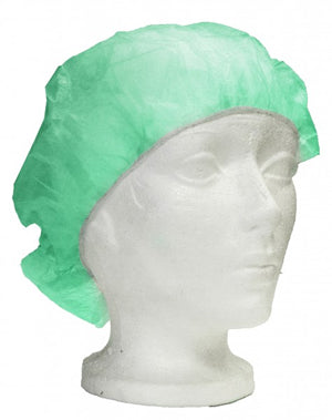 BONNET BOUFFANT VERT 21''  1000/CS