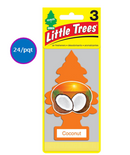 LITTLE TREES DÉSODORISANT COCONUT 24/PQT